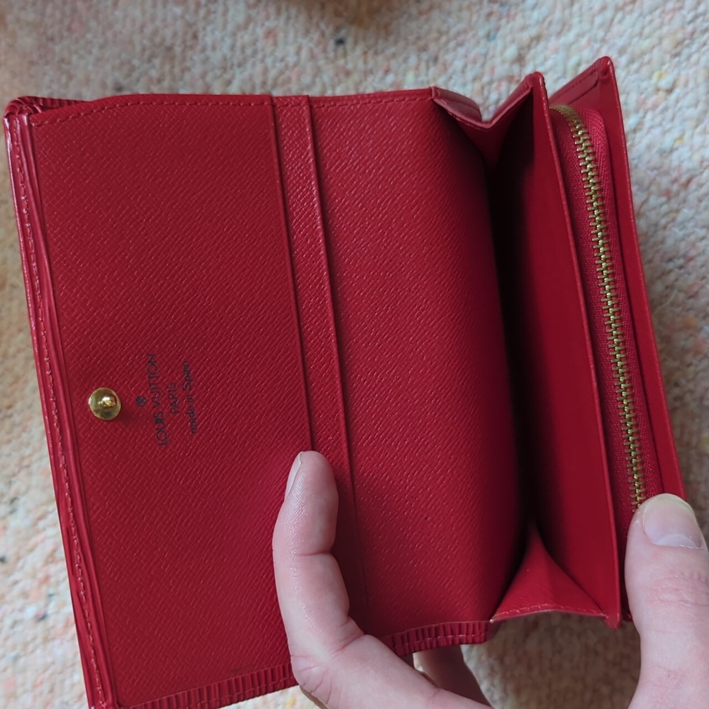 Louis Vuitton Epi Soufflot & Epi Tresor wallet set🔥🔥🔥🔥🔥 - Picture 6 of 15